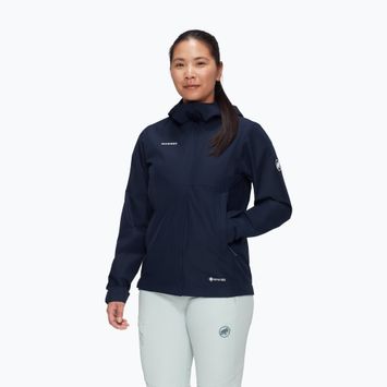 Geacă de ploaie pentru femei Mammut Treeline Light HS Hooded marine