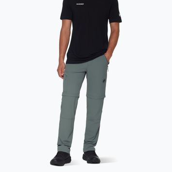 Pantaloni de trekking pentru băbrați Mammut Runbold IV Zip Off Regular strata