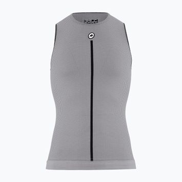 Hanorace ciclism bărbați ASSOS Summer NS Skin Layer P1 gri