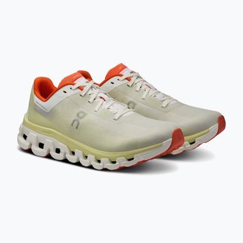 Pantofi de alergare pentru femei On Running Cloudflow 4 white/hay