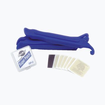 Park Tool TR-1 set de petice pentru camere de aer 3 linguri + 6 plasturi adezivi GP-2 albastru