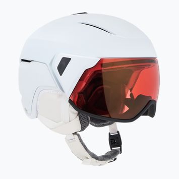 Cască de schi Giro Aria Spherical S2 matt white/vivid cooper
