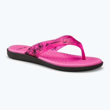 Șlapi de plajă pentru femei RIDER Aqua V negru/roz