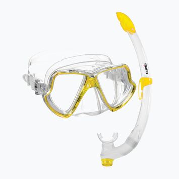 Set de scufundări Mares Wahoo clar galben 411745