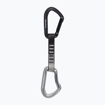 Black Diamond Hotforge Quickdraw de alpinism 12cm, gri deschis