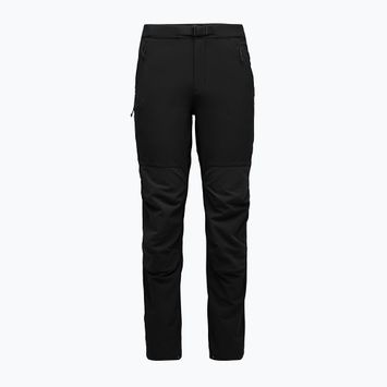 Pantaloni de trekking pentru bărbați Black Diamond Alpine Hybrid black/black