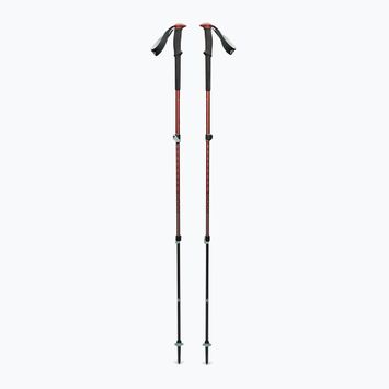 Bețe de trekking Black Diamond Trail Trekking iron red