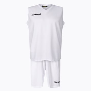 Spalding Atlanta 21 set de baschet pentru bărbați pantaloni scurți + tricou alb SP031001A221