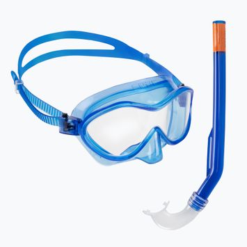 Set de snorkeling pentru copii SEAC Baia torqoise