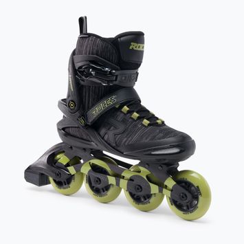 Patine cu rotile pentru bărbați Roces Warp Thread TIF negru 400874