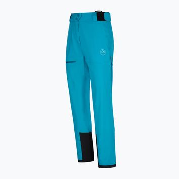 Pantaloni de drumeție pentru femei La Sportiva Firestar Evo Shell albastru pentru drumeții cu membrană M25635635