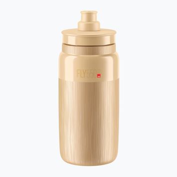 Bidon pentru bicicletă Elite FLY Tex 550 ml beige