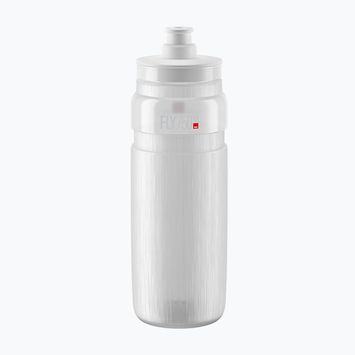 Sticlă de ciclism Elite FLY Tex 750 ml cu logo-ul clar/gri