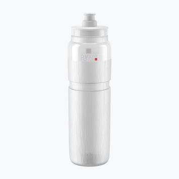 Sticlă pentru bicicletă Elite FLY Tex 950 ml cu logo-ul clar/gri