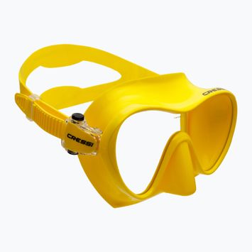 Mască de scufundare Cressi F1 Yellow ZDN281010