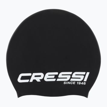 Cască de înot Cressi Loira Long Hair black/white