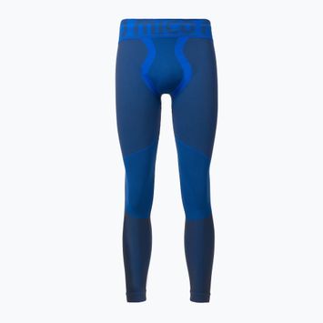 Pantaloni termici pentru bărbați Mico Warm Control albastru CM01853