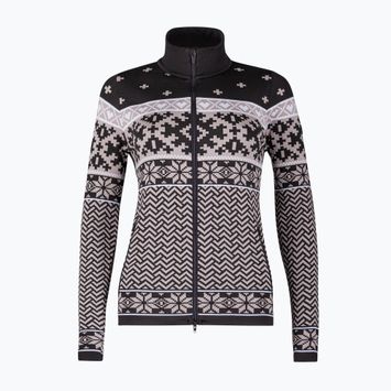 Bluză termoactivă pentru femei Newland Kylie Full Zip black/stone