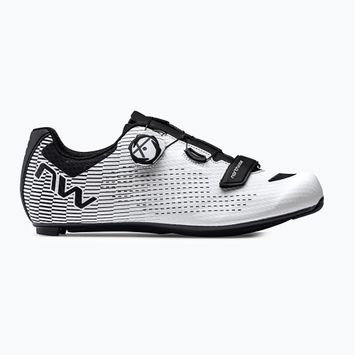 Northwave Storm Carbon 2 pantofi de șosea pentru bărbați alb/negru