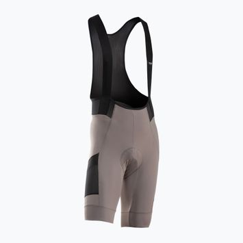 Pantaloni scurți de ciclism Northwave Fast Rock Bibshort pentru bărbați, nisip