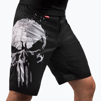 Pantaloni scurți de antrenament pentru bărbați Hayabusa Marvel Fight Short The Punisher black