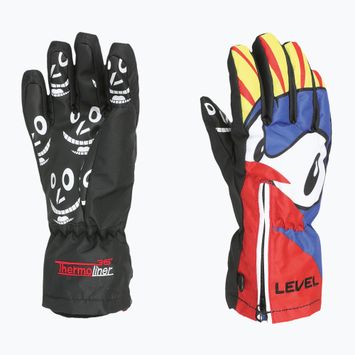 Mănuși de schi pentru copii  Level Lucky yellow/blue