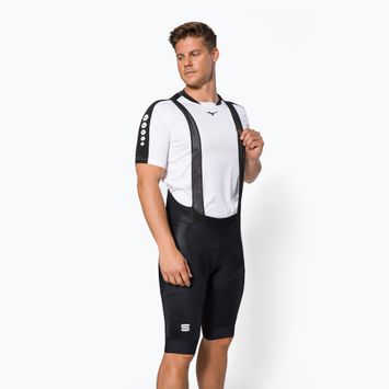 Pantaloni scurți de ciclism Sportful LTD Bibshort pentru bărbați, negru 1120005.002