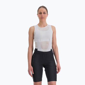 Pantaloni scurți de ciclism Sportful Supergiara Overshort pentru femei, negru 1120510.002