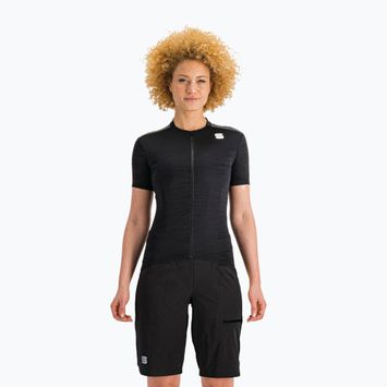 Pantaloni scurți de ciclism Sportful Giara Overshort negru pentru femei 1122033.002