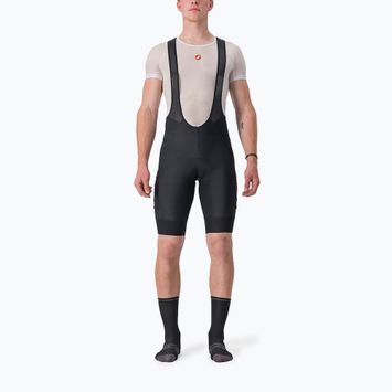 Pantaloni scurți de ciclism pentru bărbați  Castelli Unlimited Cargo black