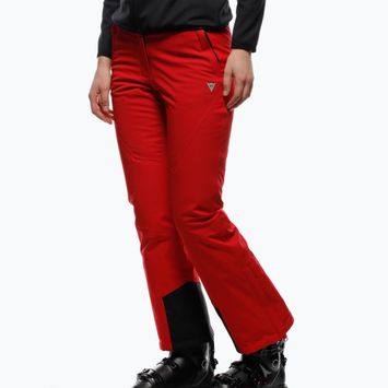 Pantaloni de schi pentru femei Dainese Opra Aerosense-Dry racing red