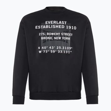 Hanorac pentru bărbați Everlast Streetwear Crewneck black/red