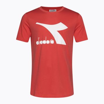 Tricou pentru bărbați Diadora Core Sl rosso cayenne