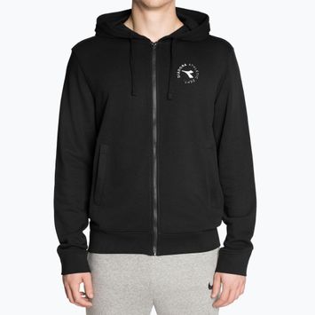 Bluză pentru bărbați Diadora Hoodie FZ Essential Sport nero