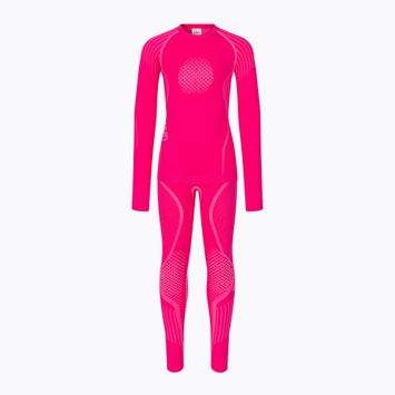 Lenjerie de corp termică pentru copii UYN Visyon UW Set sweet pink