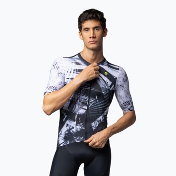 Tricou de ciclism pentru bărbați Alé Palm black