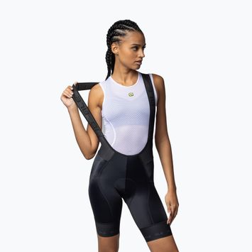 Pantaloni scurți de ciclism pentru femei Alé Strada 2.0 Bibshorts black