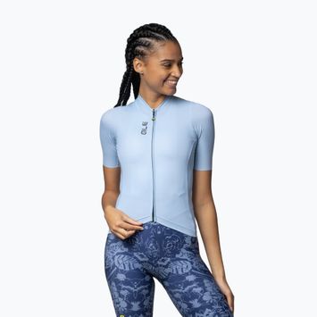 Tricou de ciclism pentru femei Alé Color Block aqua
