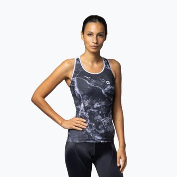 Tricou de ciclism pentru femei Alé Marble TT black