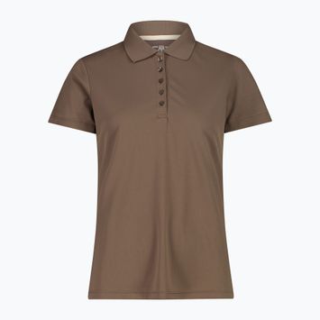 Tricou polo pentru femei CMP 3T59676 Polo toffee