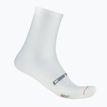 Șosete pentru bărbați Castelli Espresso 12 white