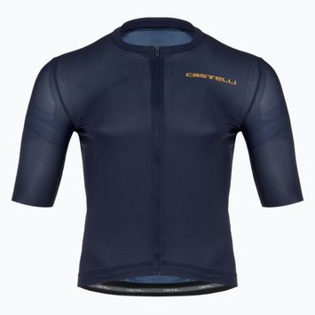 Tricou de ciclism pentru bărbați Castelli Unlimited Entrata 3 belgian blue