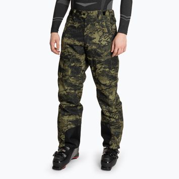 Pantaloni de schi pentru bărbați Oakley Divisional Cargo Shell Pant tiger camo green