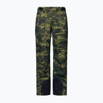 Pantaloni de schi pentru bărbați Oakley Divisional Cargo Shell Pant tiger camo green