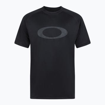 Tricou de înot pentru bărbați Oakley Rashguard blackout