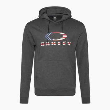 Hanorac pentru bărbați Oakley Bark Fleece Hoodie dark grey heather