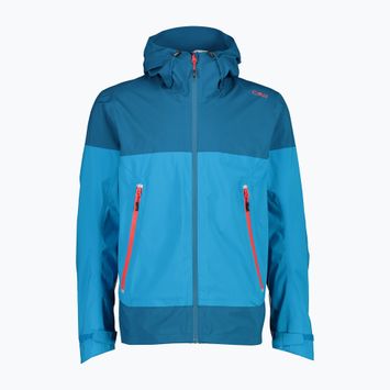 Jachetă de ploaie cu membrană CMP Fix L854 pentru bărbați, albastru 32Z6507/L854/48