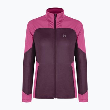 Bluză pentru femei  Montura Rise Maglia vinaccia/baton rouge