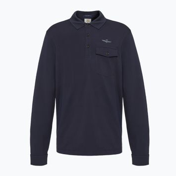 Longsleeve pentru bărbați Aeronautica Militare Urban dark blue