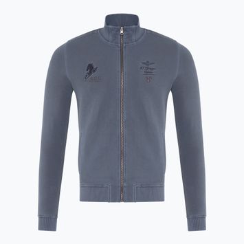 Hanorac pentru bărbați Aeronautica Militare Flying Team dark blue washed